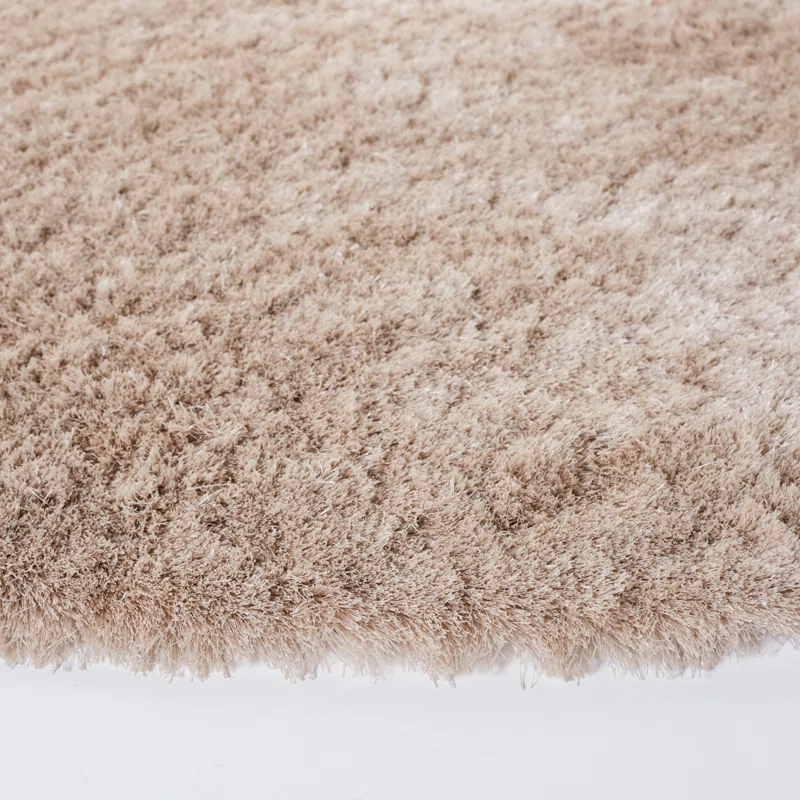Steelside™ Jewell Handmade Tufted Dark Beige Area Rug