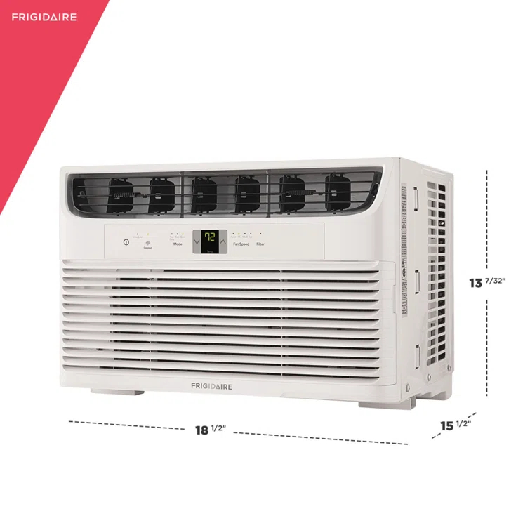 Frigidaire 6,000 BTU Smart Window-Mounted Air Conditioner & Reviews | Wayfair