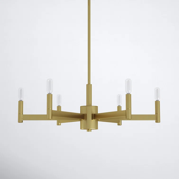 Tuscany 8 - Light Candle Style Classic Chandelier
