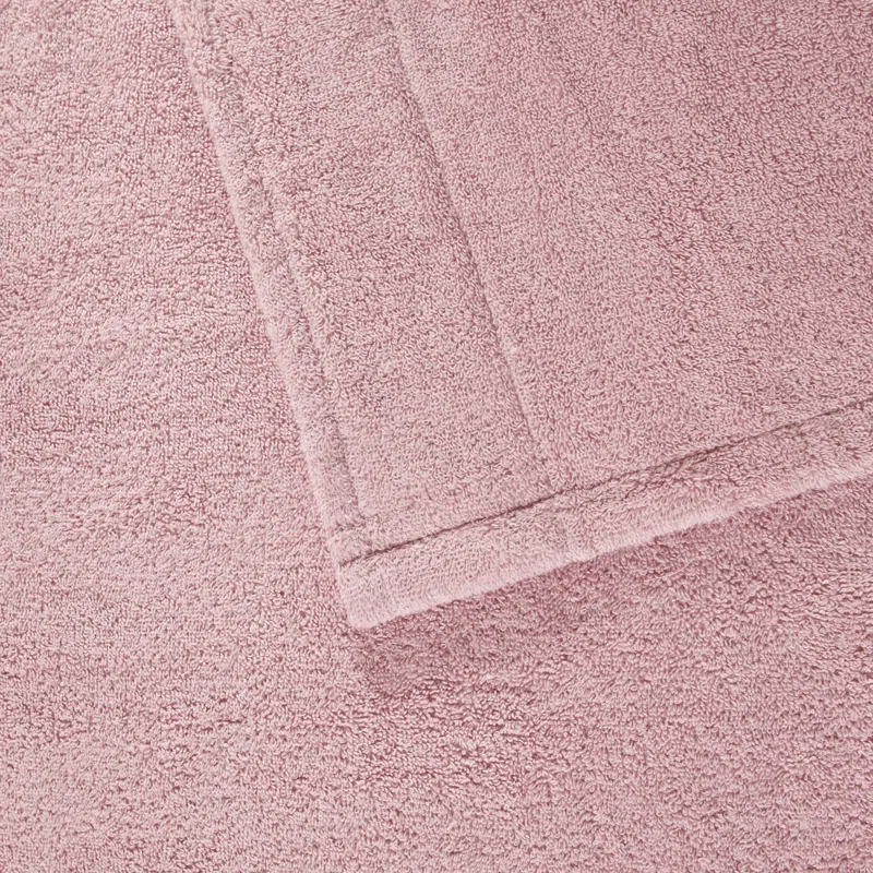 INK+IVY Cotton Terry Cloth Mid-Calf Bathrobe with Pockets
