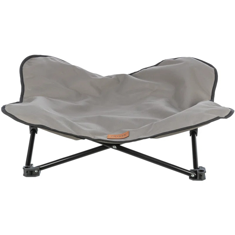 TRIXIE TRIXIE Camping Cot for Dogs, Elevated Dog Bed, Folding Padded Pet Bed, Raised Travel Lounger for Dogs