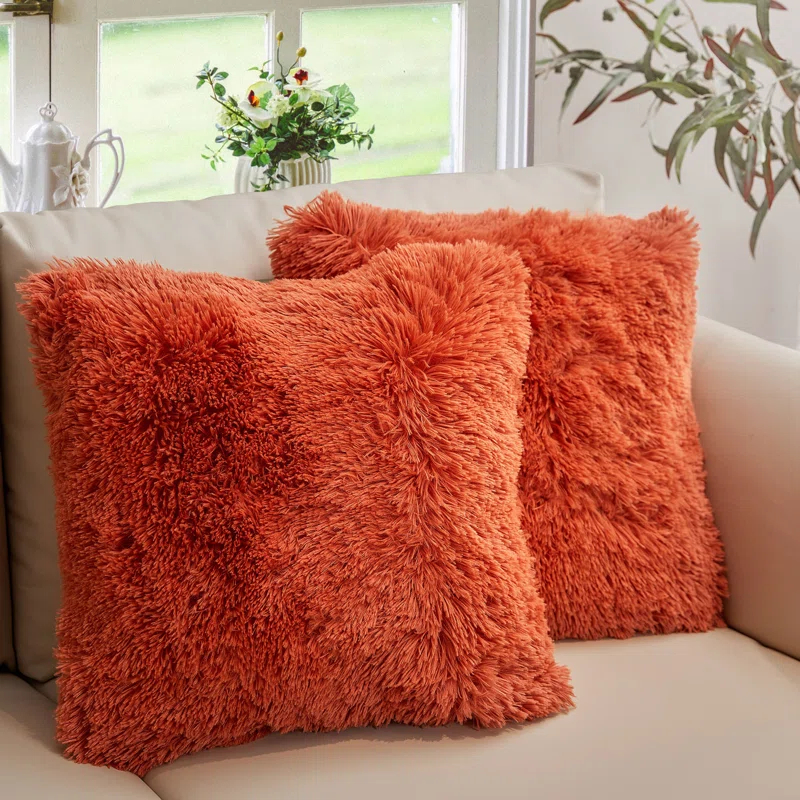 Cheer Collection Throw Pillow (Set of 2)