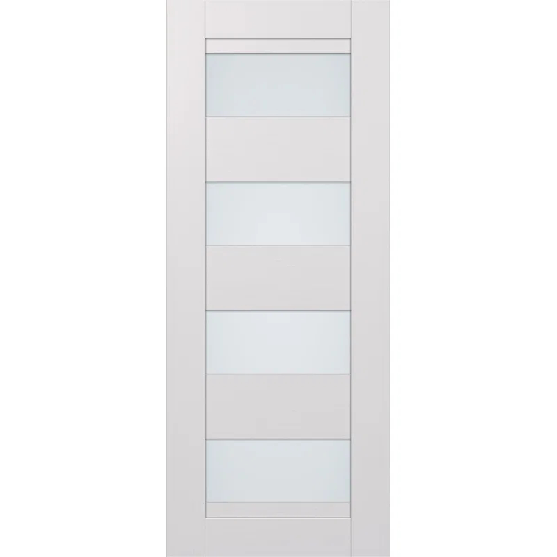 Belldinni Della Solid + Manufactured Wood Paneled Matte Slab Door