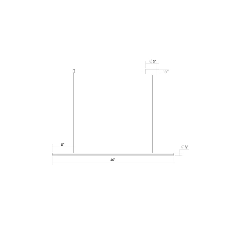 Fino 1 - Light LED Simple Pendant