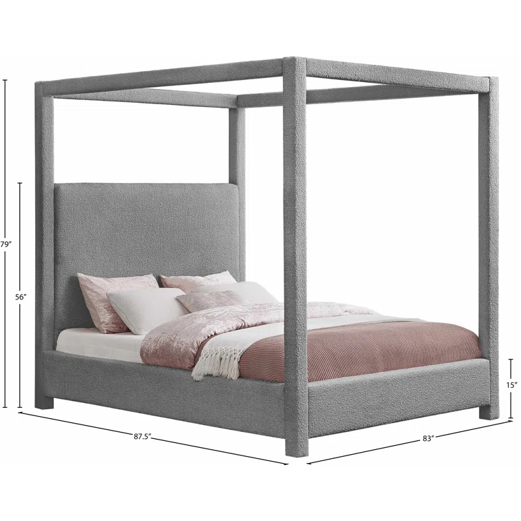 Donnelly Upholstered Canopy Bed