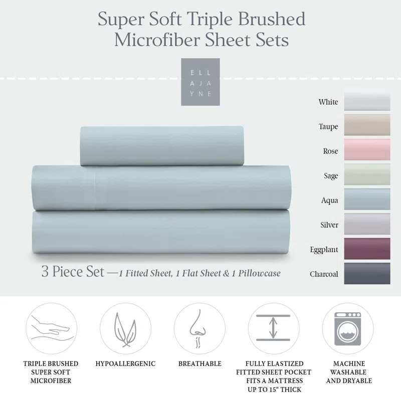 Ella Jayne Home Cozy Touch Sheets
