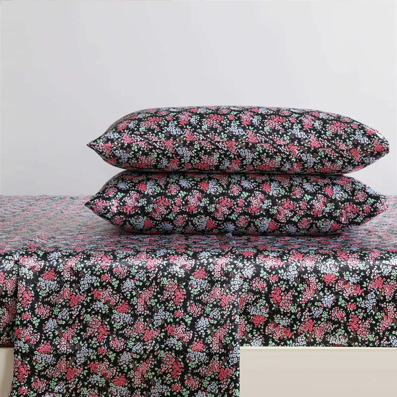 Betsey Johnson Betsey Johnson Soft Satin Sheet Sets