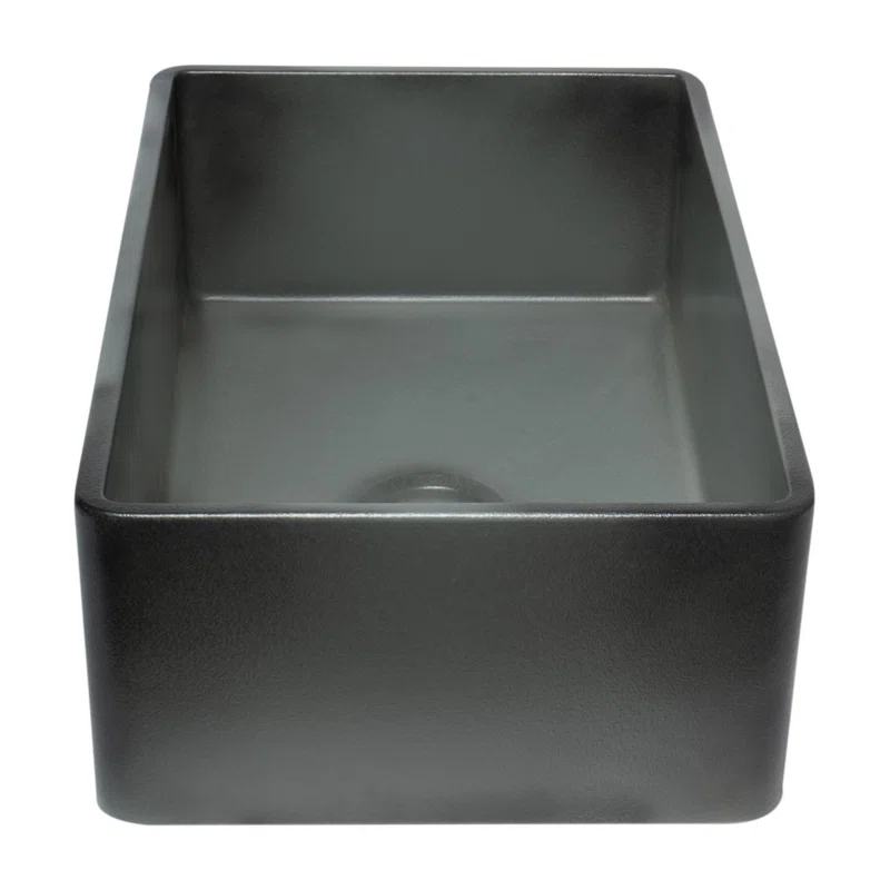Alfi Brand ABCO3320SB 32'' L Farmhouse / Apron Single Bowl Fireclay Kitchen Sink