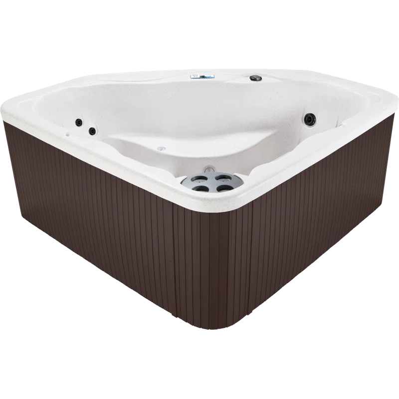 Lifesmart Spas LS300 Plus 110 Volt 2-Person 17-Jet Plug and Play Hot Tub with Ozonator