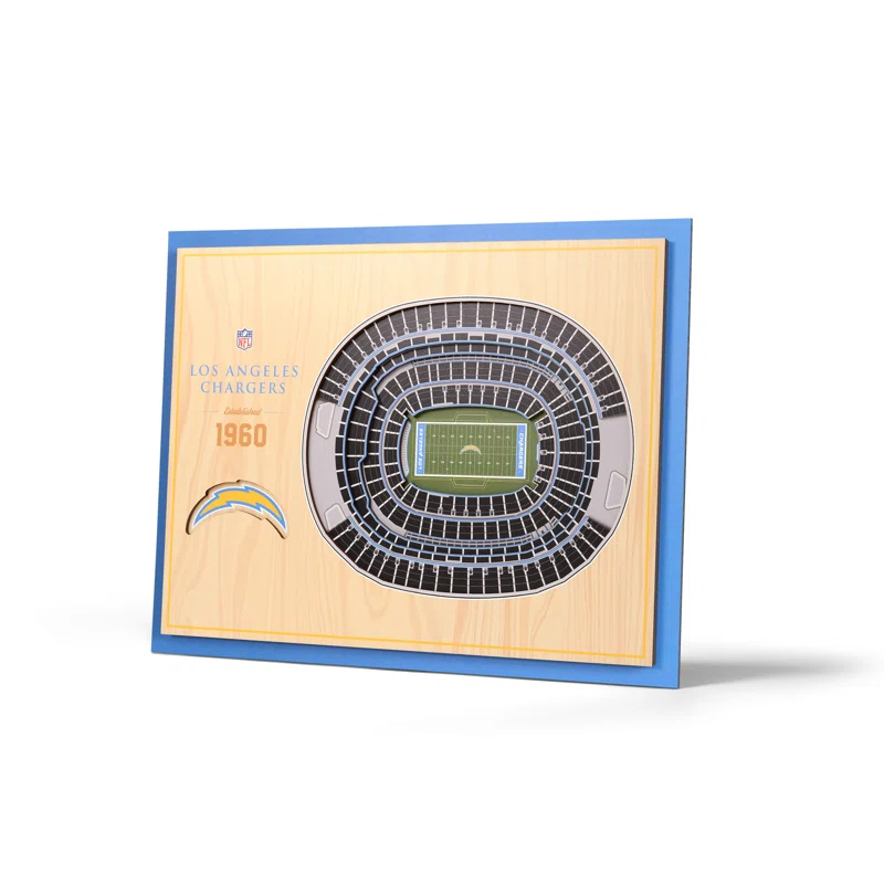 YouTheFan NFL 5-Layer Stadiumview Wall Art