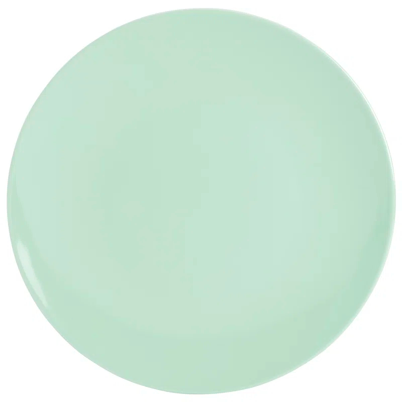 Tabletops Gallery Peacock 12 Piece Melamine Dinnerware Set