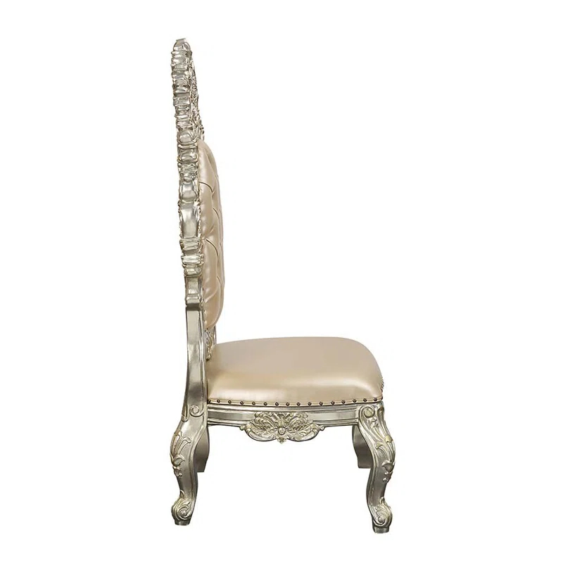 Simple Relax Faux Leather Side Chair (Set of 2)