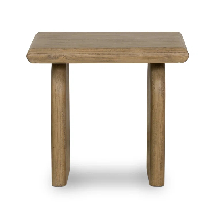 Aged Drift Mindi Square Solid Wood End Table
