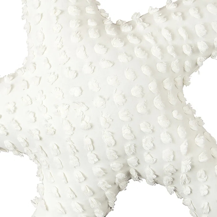C&F Home 25" Starfish Shaped Coastal Accent Throw Pillow Decor Decoration 25.0 in.