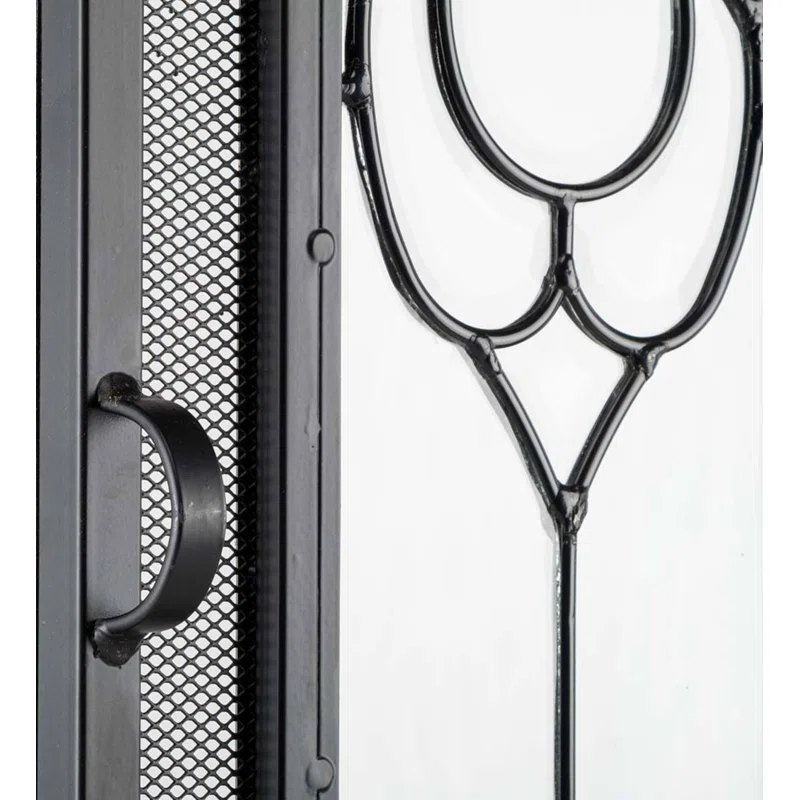 Steel Fireplace Screen