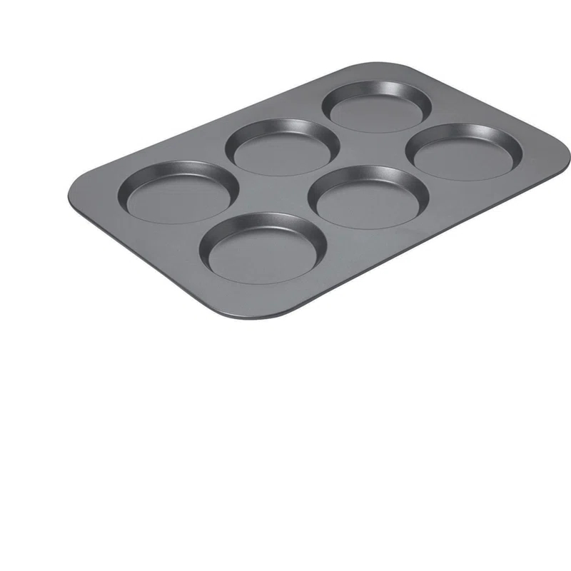 Chicago Metallic Chicago Metallic Non-Stick 6-Cup Muffin Top Pan
