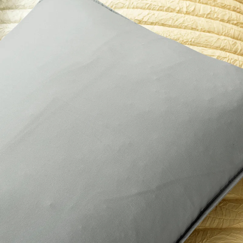 Crinkle Ombre Microfiber Quilt Set
