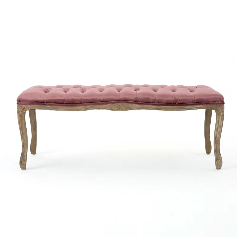 Ophelia & Co. Orndorff Velvet Upholstered Bench
