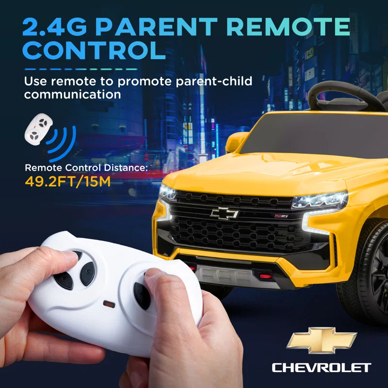 Aosom 12 Volt All-Terrain Vehicles Battery Powered Ride On with Remote Control