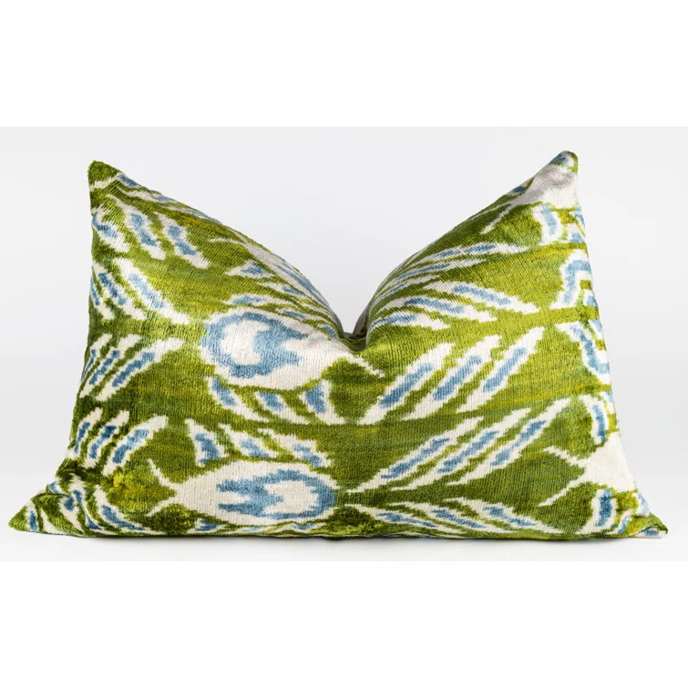 Canvello Silk Lumbar Rectangular Pillow Cover & Insert
