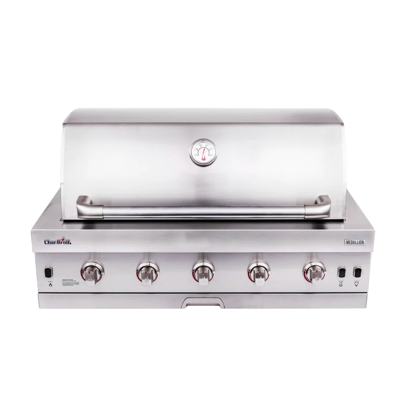 Charbroil Charbroil Medallion Series Built-In 5-Burner Gas Grill, Stainless Steel