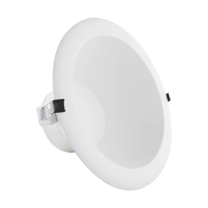 Satco S11810 4.1'' Selectable Color Temperature Dimmable IC Rated LED Retrofit Recessed Lighting Kit