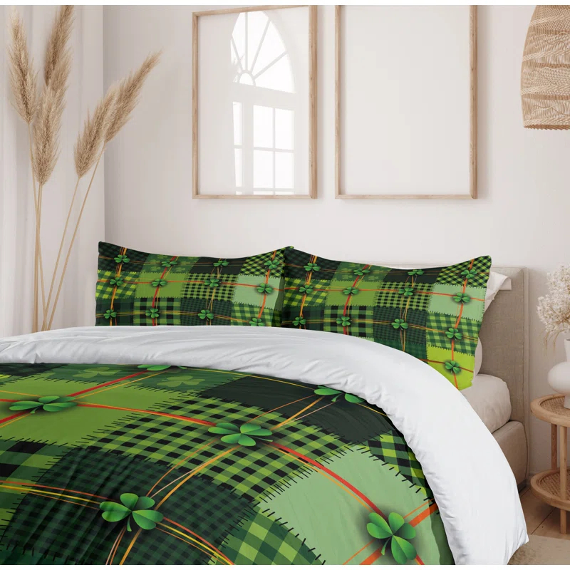 Farmhouse / Country Patchwork Duvet Cover Set