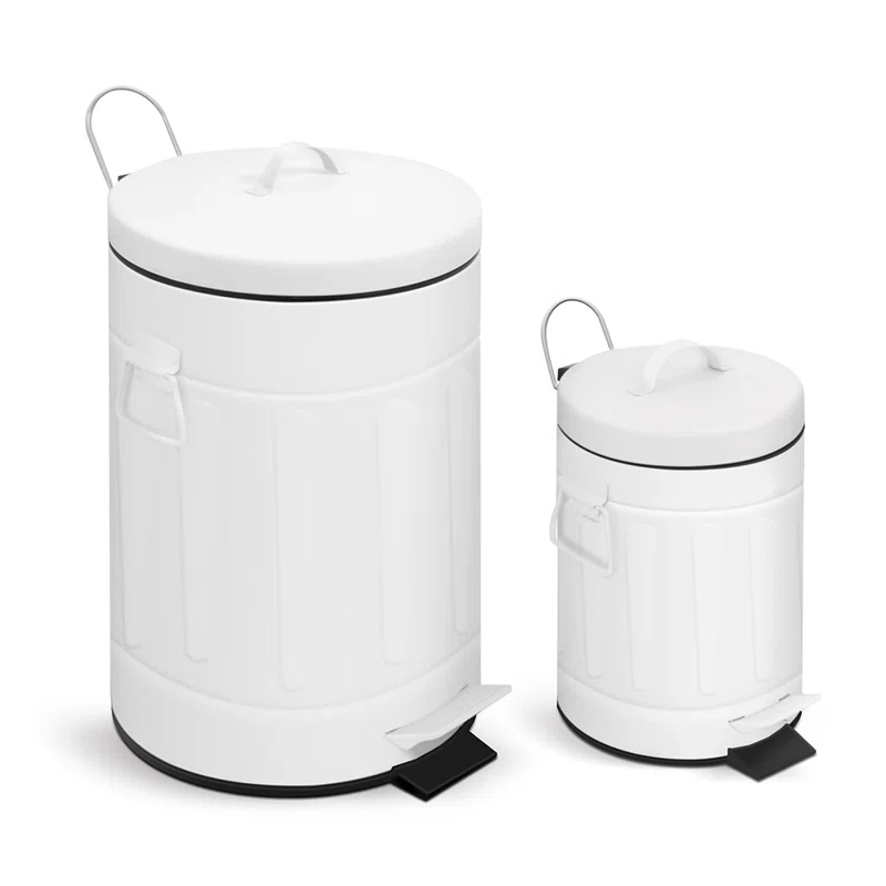 Innovaze Metal Step On Kitchen Trash Can - 3.2 Gallons