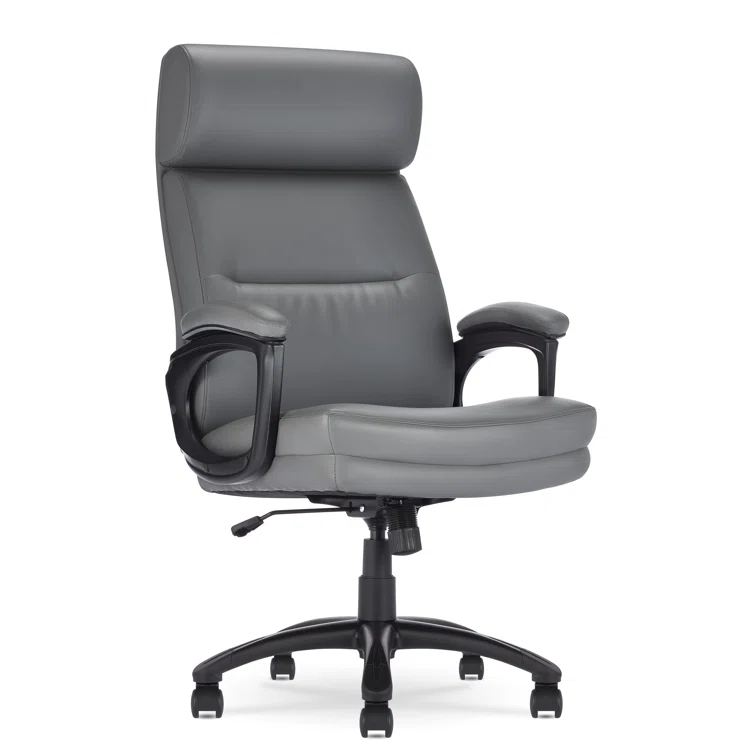 Serta Serta Comfort Executive Big & Tall Office Chair, Ergonomic High-Back, Semi Plush Seat, Padded Arms