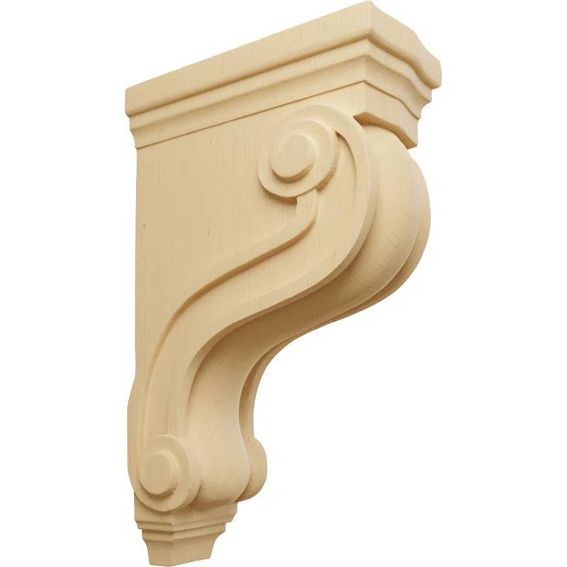 Ekena Millwork Boston Traditional Scroll Corbel