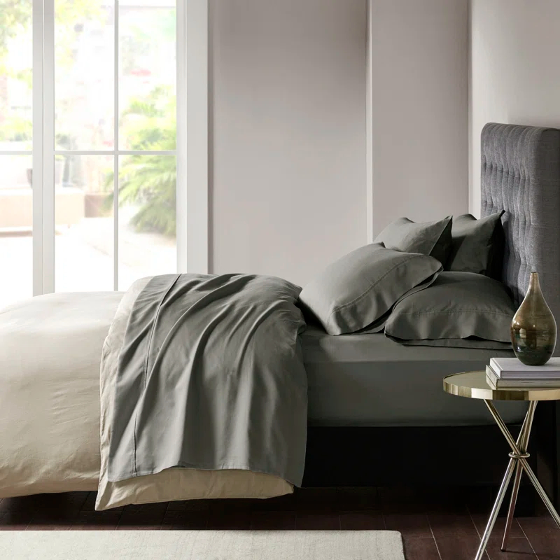 Madison Park 800 Thread Count Cotton Blend Sateen Sheet Set