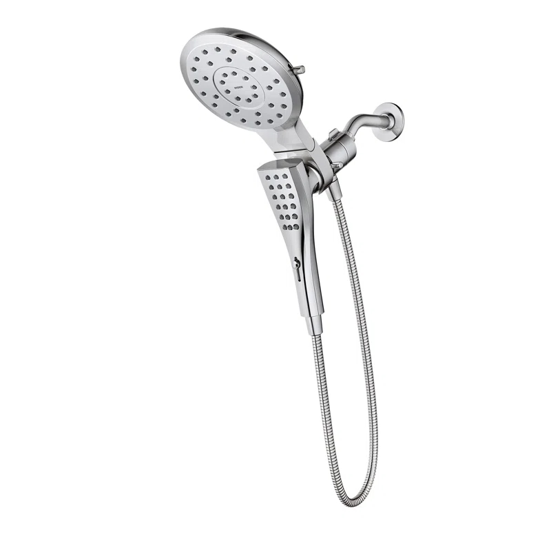 Verso 2.5 GPM Rainshower/Handshower Combination with Infiniti Dial and Magnetix Docking