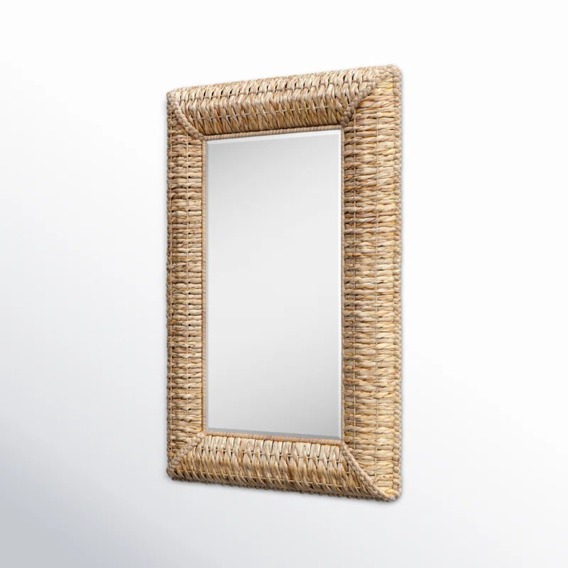 Birch Lane™ Janie Seagrass Rectangle Mirror