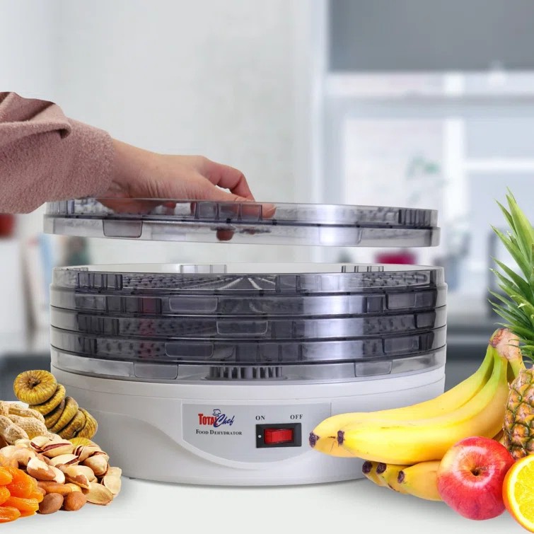 Koolatron Total Chef Countertop Food Dehydrator, 5 Tray Dryer for Fruit, Jerky & Reviews | Wayfair