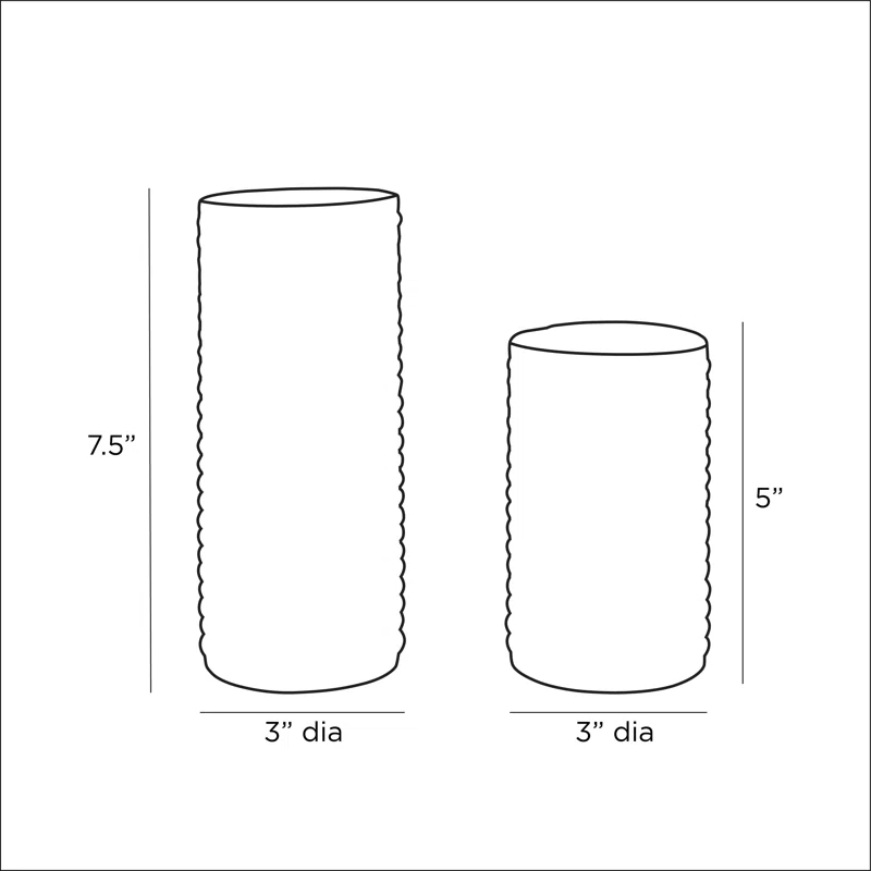 ARTERIORS Kendir Candleholders, Set of 2 | Wayfair