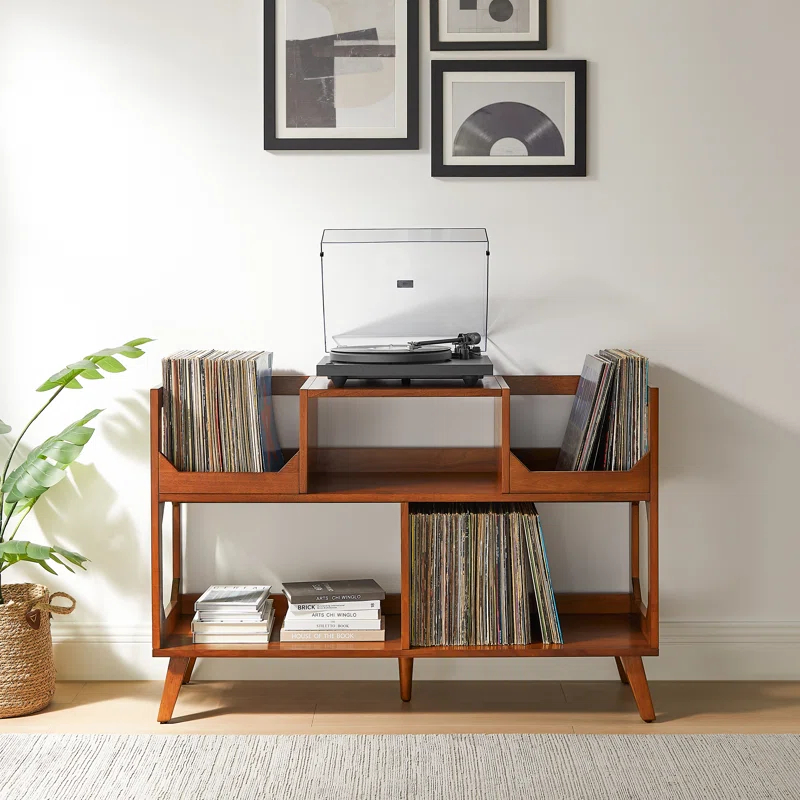 George Oliver Bailey Large Record Storage Console