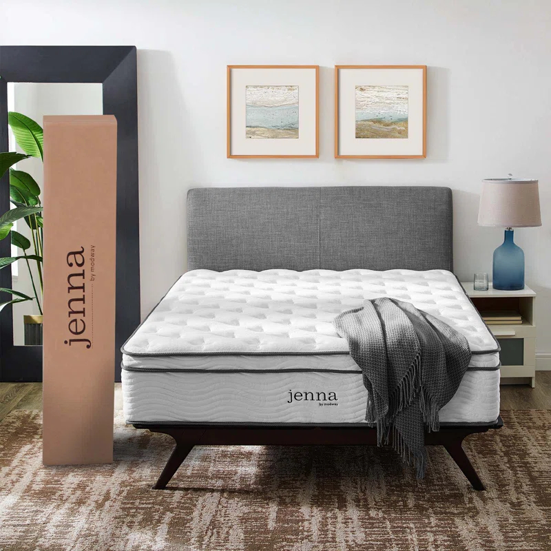 Modway Modway Jenna Innerspring and Foam Mattress