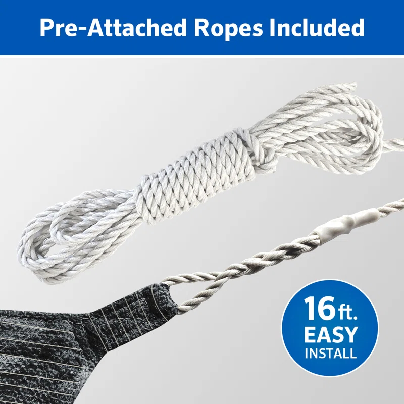 Coolaroo 142" x 142" Triangle Shade Sail & Reviews | Wayfair