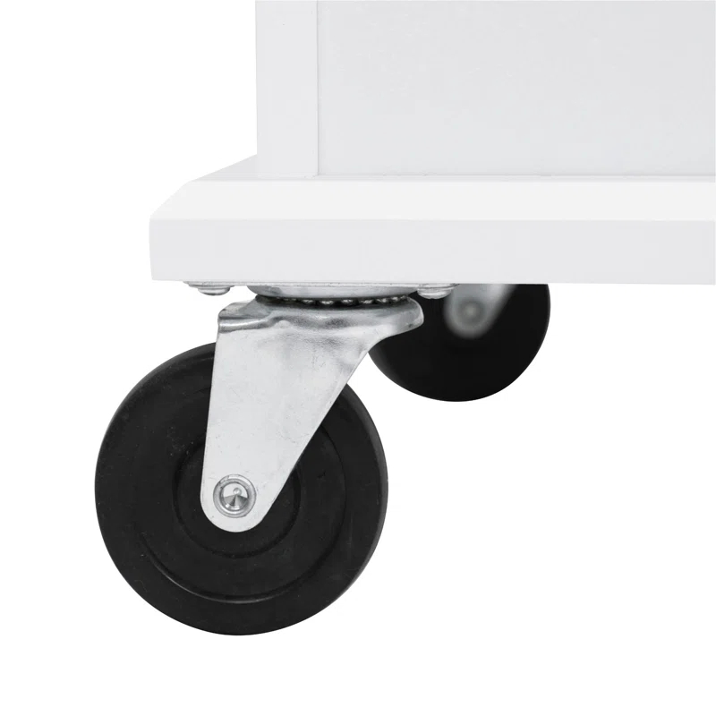 Kitchen Island With Drop Leaf, 53.9" Width Rolling Kitchen Cart On Wheels With Internal Storage Rack And 3 Tier Pull Out Cabinet Organizer, Kitchen Storage Cart With Spice Rack, Towel Rack