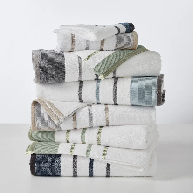 FreshFolds Cotton Blend Decorative 6-Piece Towel Set