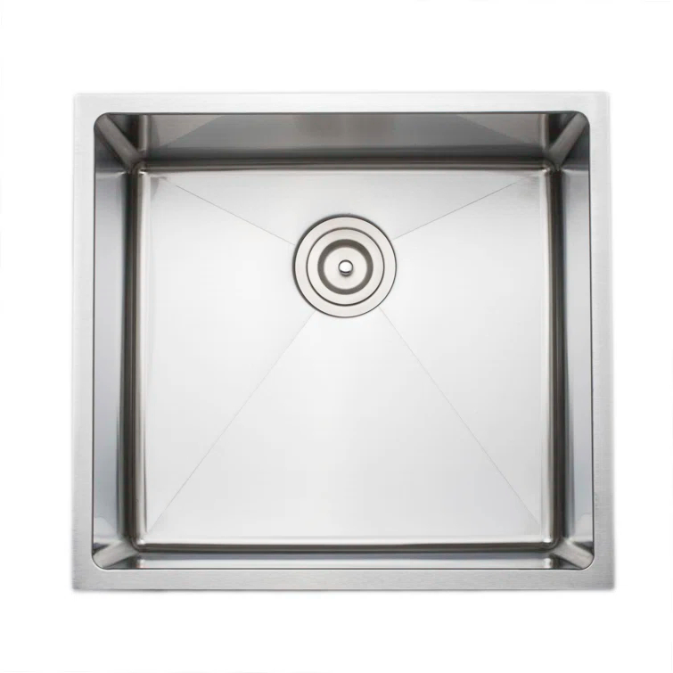 Wells Sinkware Chef's Series 20.5'' L Undermount Stainless Steel Kitchen Sink CSU2119-9