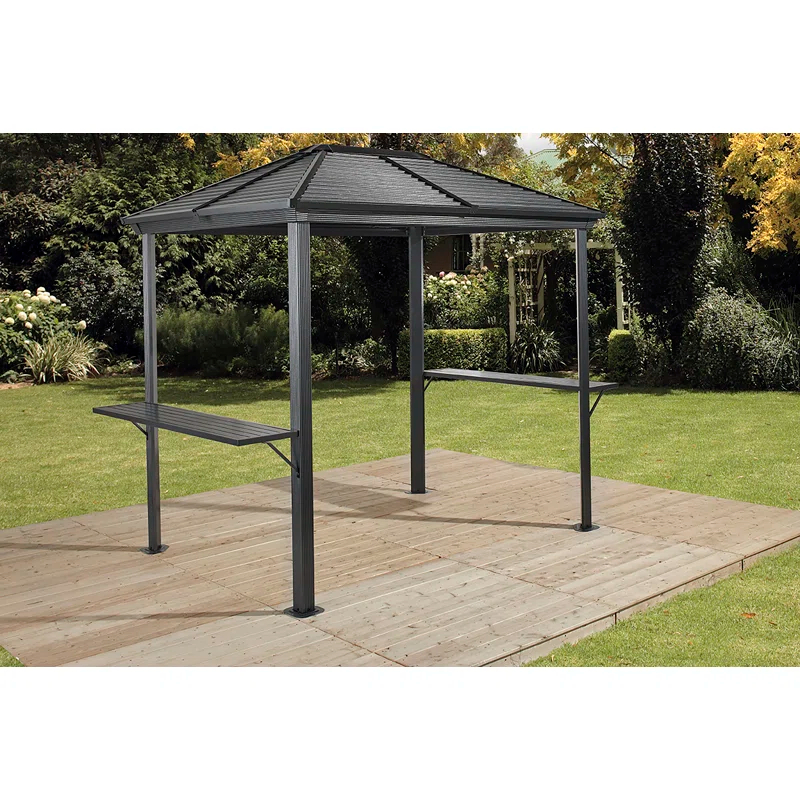 Sojag Ventura 7 Ft. W x 5.5 Ft. D Metal Grill Gazebo