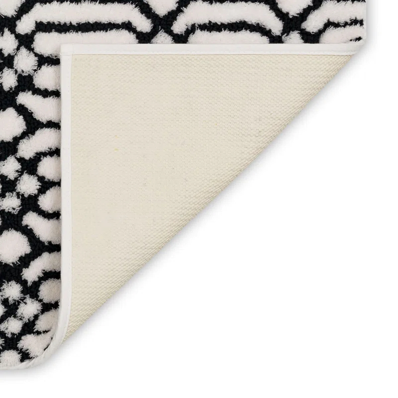 Mohawk Home Linkage Casual Geometric Polyester Machine Washable Knitted Bath Mat