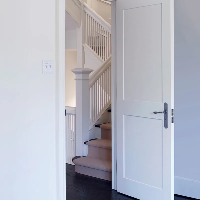 Trimlite Primed 2 Panel Interior Shaker Door Prehung with 4-9/16" Jambs