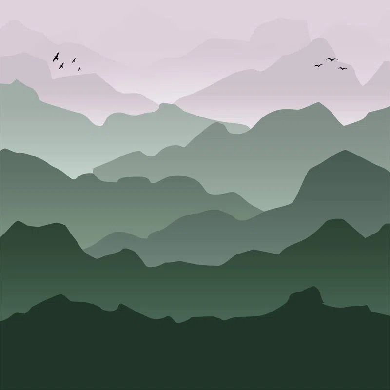 Foundry Select Landscape & Nature Non-Wall Damaging Wall Decal