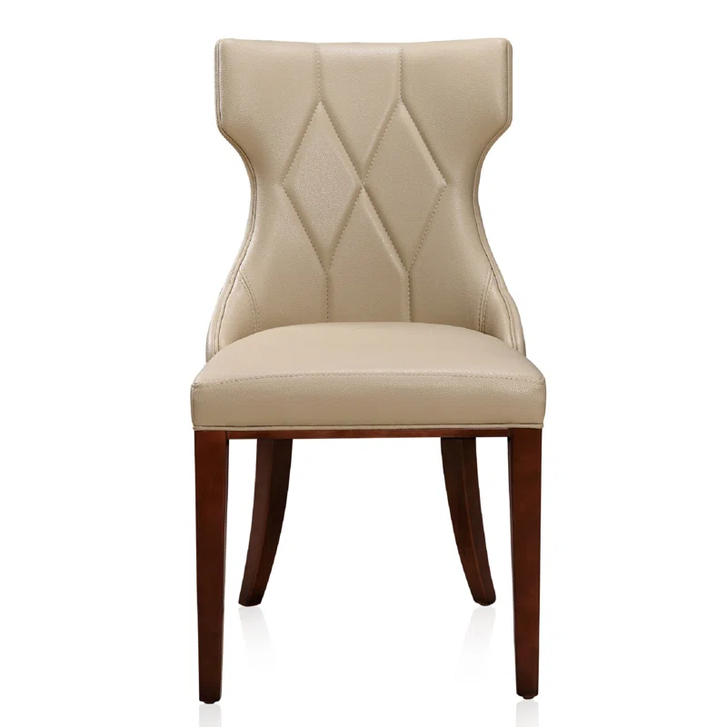 Rosdorf Park Reine Upholstered Wing Back Side chair (Set of 2)