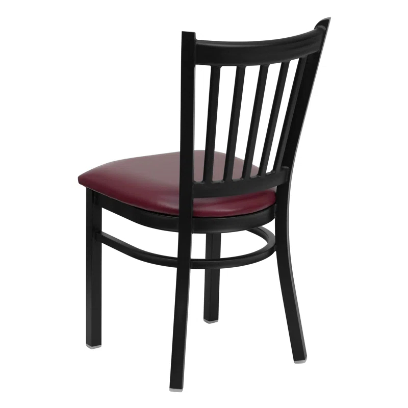 Flash Furniture Hercules Prompton Modern Vertical Back Metal Restaurant Chairs by Flash Furniture (Set of 2)
