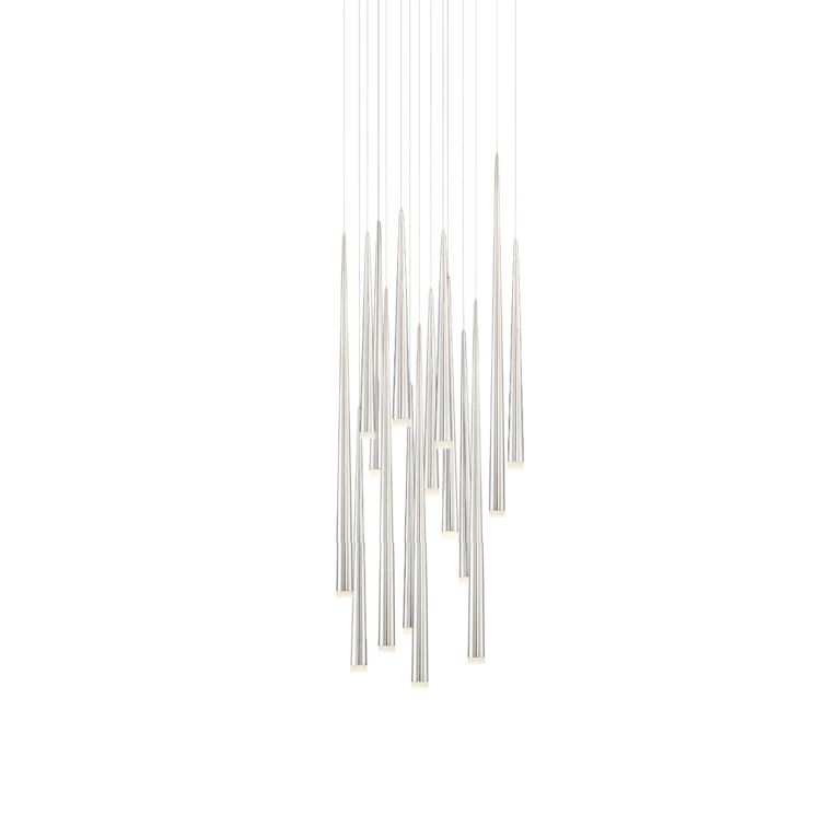 Modern Forms Cascade 15 - Light Dimmable LED Tiered Chandelier