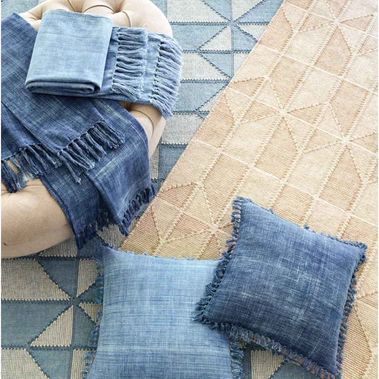 Pine Cone Hill Santa Monica Denim Throw
