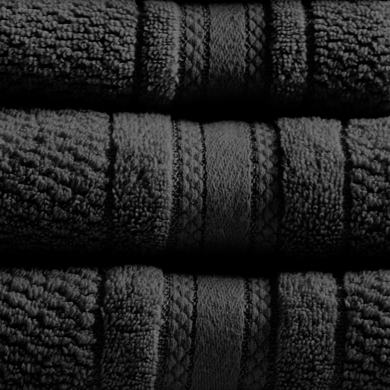 Madison Park Essentials Super Soft Cotton Quick Dry Bath Towel 6 Piece Set